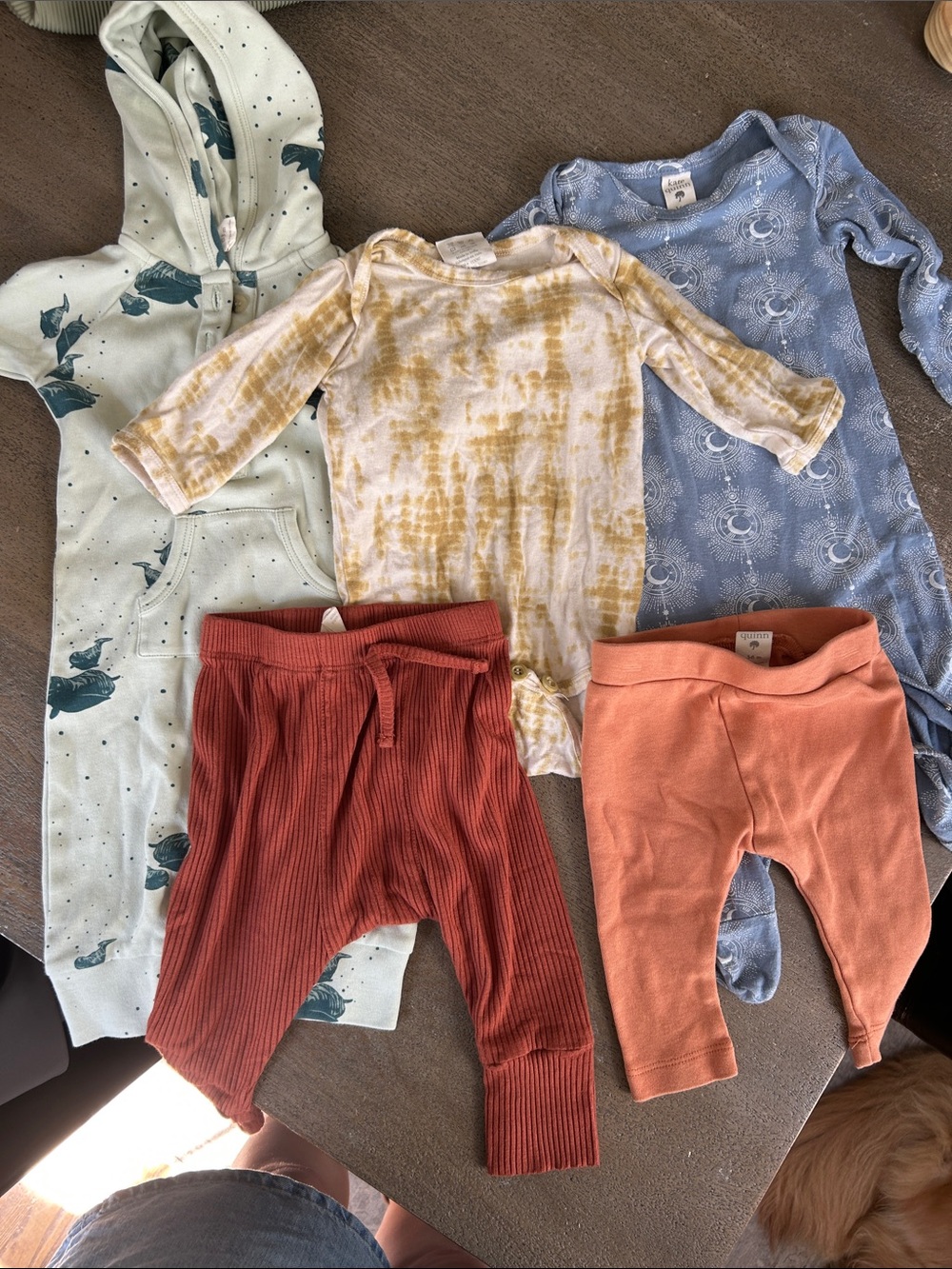 Kate Quinn Neutral Bundle 0-6 months; Blue, Cream, Rust, Terracotta